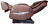 Домашнее массажное кресло Richter Compact Brown