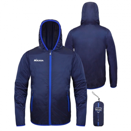Куртка-ветровка унисекс &quot;MIKASA&quot;, арт. MT911-064-3XL, р. 3XL, 100% нейлон, темно-синий, фото 1