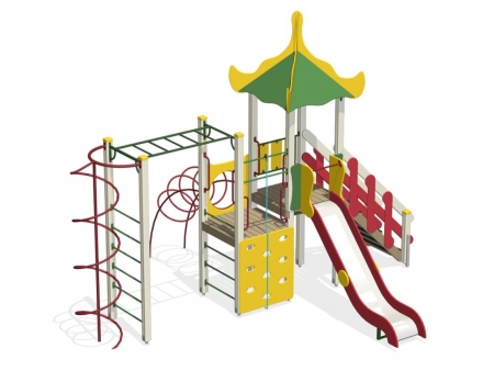 Игровой комплекc с ламинированным полом ИК-09, фото 1