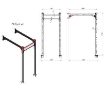 Рамка пристенная KF102 Рамка пристенная KF102