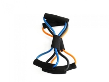 Набор из трех 8-образных эспандеров, натуральный латекс