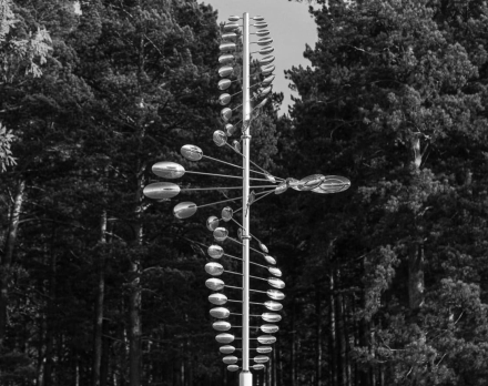 Скульптура из нержавеющей стали Торнадо Малый размер, фото 6