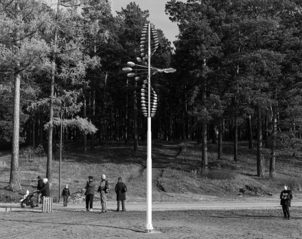 Скульптура из нержавеющей стали Торнадо Малый размер, фото 5