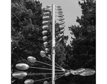 Скульптура из нержавеющей стали Торнадо Малый размер, фото 3