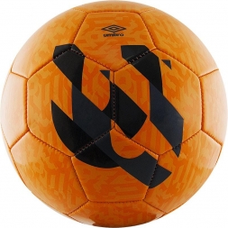 Мяч футбольный любительский &quot;UMBRO Veloce Supporter&quot;, р. 5, оранжево-черно-серый