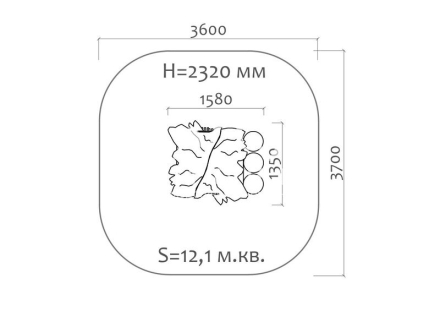 Домик 06025.21 для детской площадки, фото 3