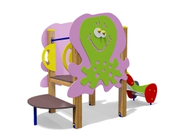 Горка Медуза 08021 H=650 для детской площадки, фото 2