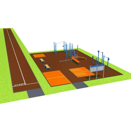 Площадка для физической подготовки. Ступень 4-5 (№2), фото 1
