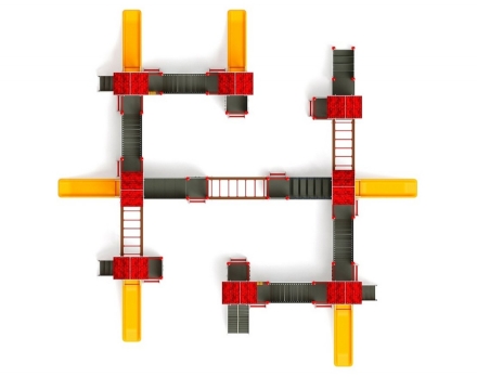 Детская игровая площадка Н 900 ДИК 1.05.01-31, фото 3