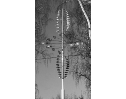 Скульптура из нержавеющей стали Торнадо Стандартный размер, фото 2