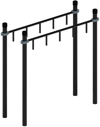 Воркаут ЛОВ 89 серый ВТ 101.10-03, фото 4