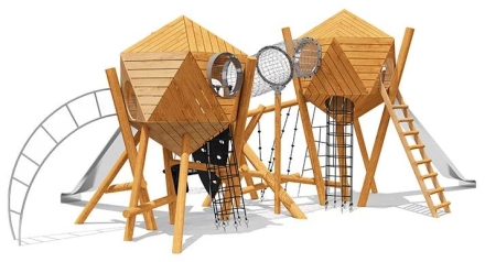 Игровой комплекс Эко VST 0024/1 для детской площадки, фото 1