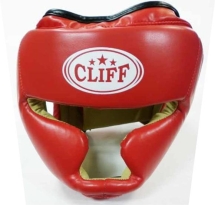 Шлем боксерский CLIFF ULI-5007 закрытый (FLEX) красный р.M