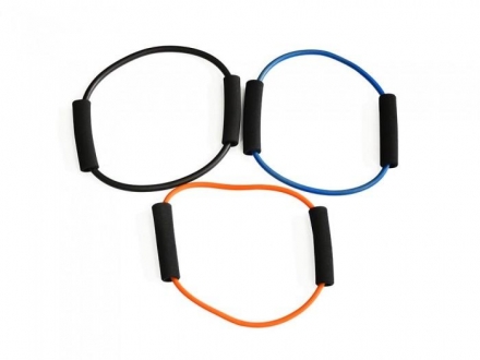 Набор из трех О-образных эспандеров, натуральный латекс, фото 1