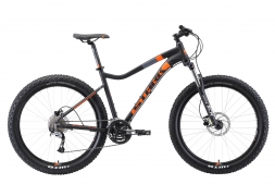 Велосипед Stark'19 Tactic 27.5 + HD чёрный/оранжевый 17&quot;
