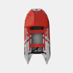 Gladiator C 330 AL ACTIVE Красно-белый моторная лодка ПВХ Алюминиевый пайол, фото 5