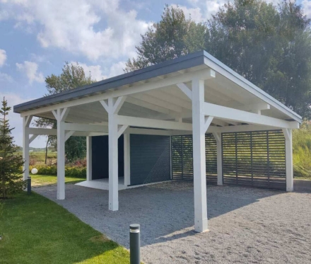 Навес для машин РАЙБЛ Несущий каркас, фото 1