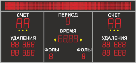 Комбинированное табло ВБГ 350.6 250.5 200.22 160 стр., фото 1