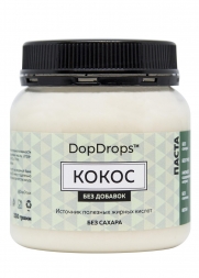 Кокосовая паста без добавок, в пластике, 250г, фото 2