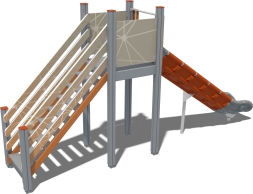 Детская горка Борей Vector ГР101.00.1.10 для игровой площадки, фото 4