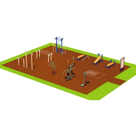Площадка для сдачи нормативов. Ступень 6-11 (№2)	, фото 1