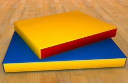 Мат гимнастический 100x100x10