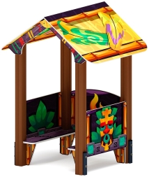 Домик малый 1 (майя) МФ 10.01.01-03, фото 4 Домик малый 1 (майя) МФ 10.01.01-03, фото 4