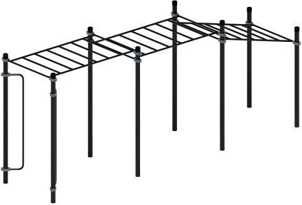 Воркаут ЛОВ 89 серый ВТ 101.11-03, фото 2