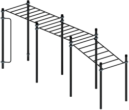 Воркаут ЛОВ 89 серый ВТ 101.11-03, фото 3