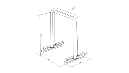 Хайлетсы классические серый, фото 3