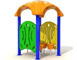 Игровой домик Вагон Купе грузовой для детской площадки, фото 1