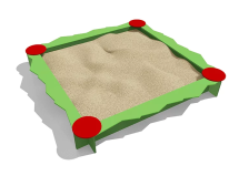 Песочница Куличики ВСТ 5652 для детской площадки