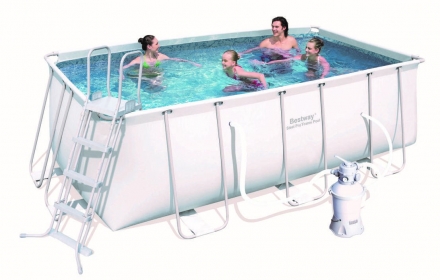 Каркасный бассейн Bestway 56457 (4.12х2.01х1.22 м), фото 1
