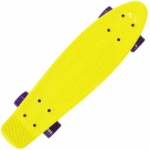 Скейтборд круизер Shark TLS-402 Yellow 27&quot; желтый пластиковый 
