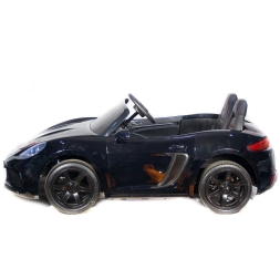 Электромобиль Porsche Cayman 180W черный, фото 4