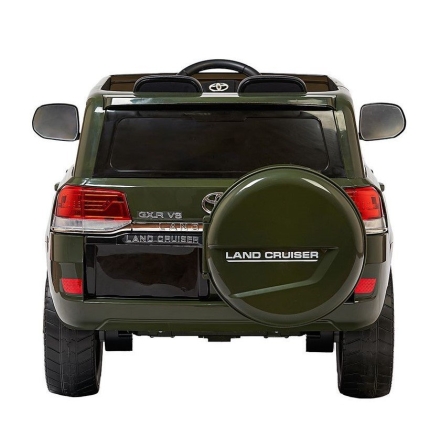Электромобиль Toyota Land Cruiser 200 JJ2022 зеленый, фото 5