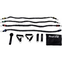 Эспандер трубчатый PROFI-FIT, УНИВЕРСАЛЬНЫЙ, 4 в 1
