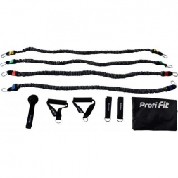 Эспандер трубчатый PROFI-FIT, УНИВЕРСАЛЬНЫЙ, 4 в 1