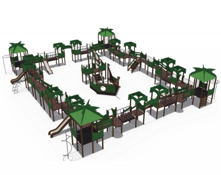 Детский игровой комплекс Гаваи ДИО 13030, фото 1