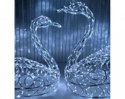 Световая композиция Пара лебедей 010, фото 2