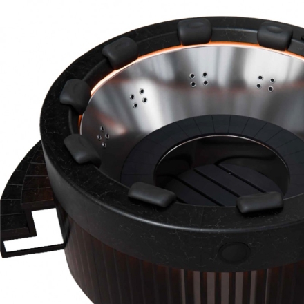 Сибирская купель &quot;Лава&quot; Сибирский банный чан (нерж. сталь) 2350 мм, фото 6