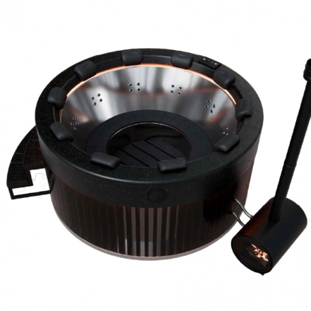 Сибирская купель &quot;Лава&quot; Сибирский банный чан (нерж. сталь) 2350 мм, фото 5