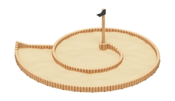 Песочница Улитка (Лиственница анкера) ИО 5.24.03-Л.И1, фото 1