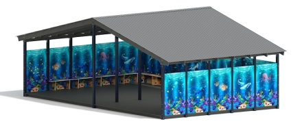 Теневой навес (Морской) - МФ 70.8.5-04, фото 2