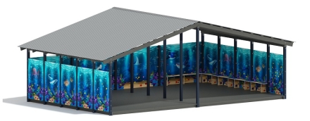 Теневой навес (Морской) - МФ 70.8.5-04, фото 1