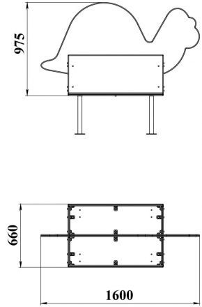 ДОУ 1.03 Открытый ящик для хранения, фото 2