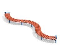 МФ 1.166 Лавочка Парк волна