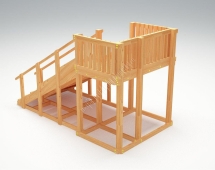 Зимняя горка TORUDA Север wood-3 (скат 3 м)