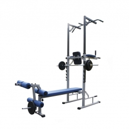 Турник-пресс-брусья напольные с гребенкой для штанги MironFit RK-016 (Серия РЕКОРД), фото 9