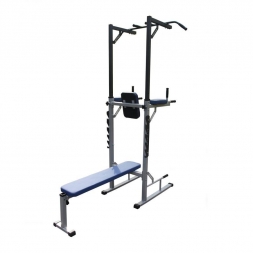 Турник-пресс-брусья напольные с гребенкой для штанги MironFit RK-016 (Серия РЕКОРД), фото 11